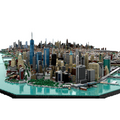 Manhattan New York City Skyline Building Blocks Set | Compatible with Lego Bricks | Collector's Edition Architecture Model