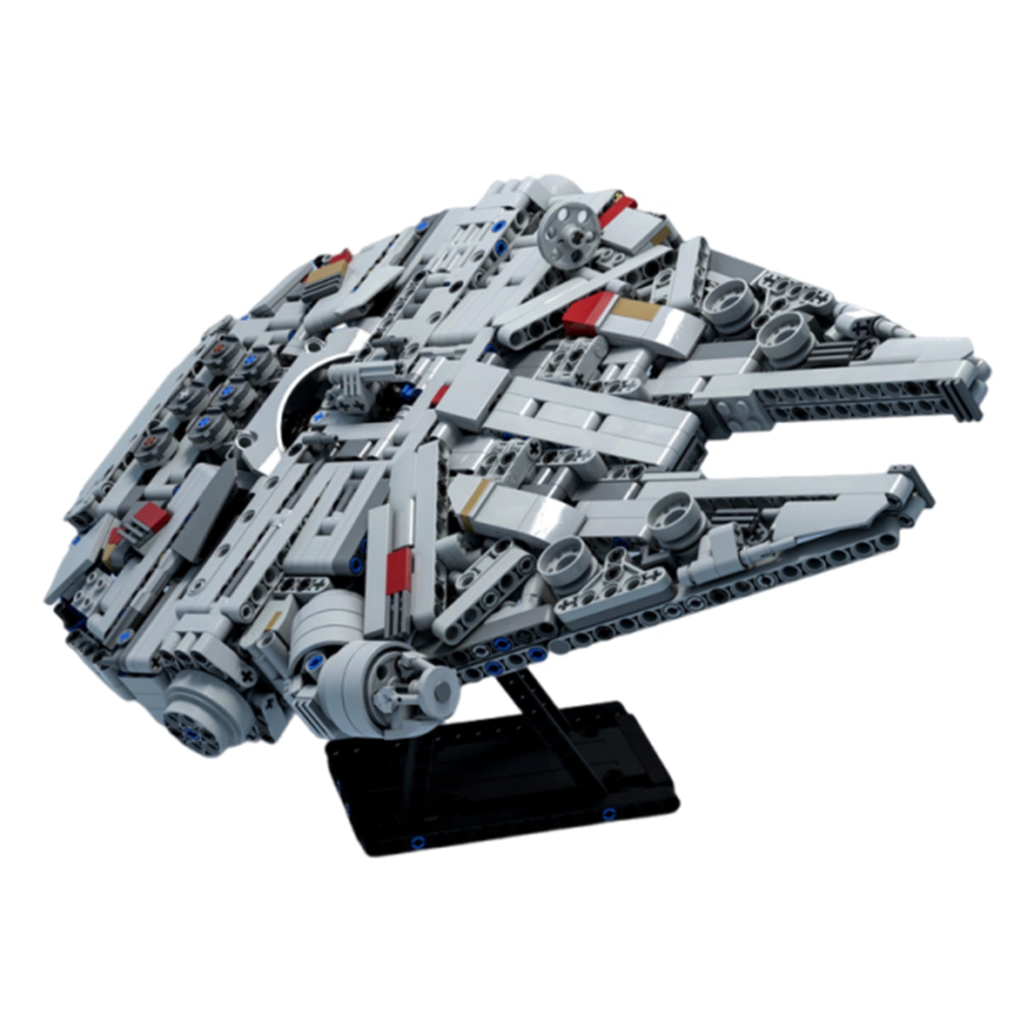 Star Wars Millennium Falcon Building Set, Compatible with Lego Starship Model, MOC Starship Collectible Toy for Adults & Kids, Ideal Gift for Star Wars Fans