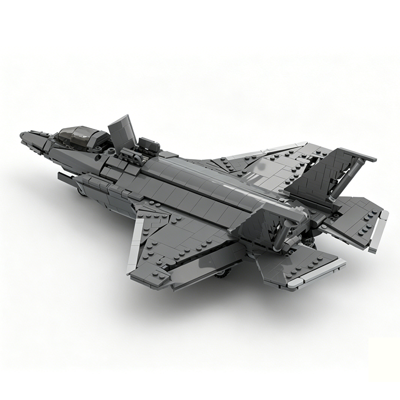 Lockheed Martin F-35 B Lightning II Building Blocks Model