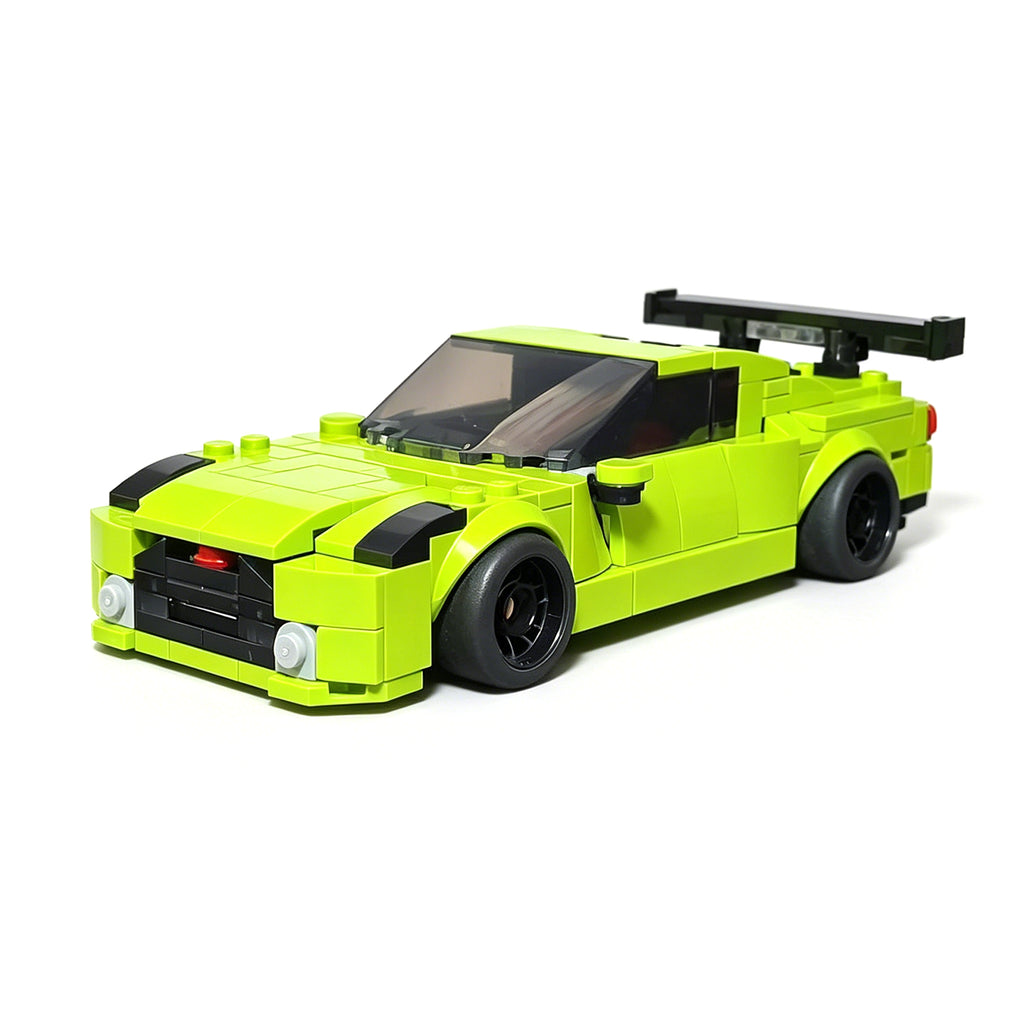 Nissan GT-R R35 Modified Building Block Set, 306 Pieces Fully Compatible with Lego Speed Champions, Entry-Level MOC Sports Car Model Kit for Adults & Kids Ages 8+
