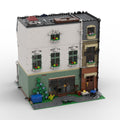 Large Modular Townhouse Building Kit - Fully Compatible with LEGO Creator Expert Series Collectible Display Model