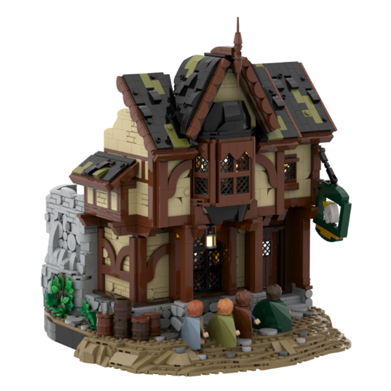 The Shire Bagshot Row #2 Building Blocks Set - 3144pcs Compatible with Lego