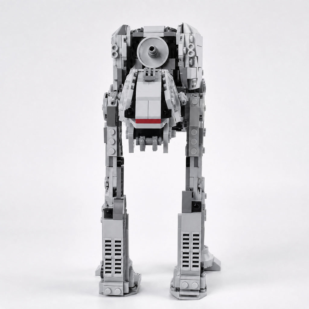 Midi Scale AT-M6 Walker Building Set, 655 PCS Star Wars All Terrain MegaCaliber Six Model Kit, Compatible with LEGO Bricks, Collectible Display Toy for Adults and Kids 8+