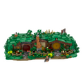 Bagshot Row #2 The Shire Hobbit Hole Building Blocks - Compatible with LEGO 10354 Lord of the Rings, 1586PCS Middle Earth Collectible Toy Set