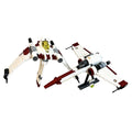 V-19 Torrent Starfighter Building Blocks - Compatible with Lego Star Wars, Dual Flight/Landing Modes