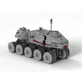 HAVW A6 Juggernaut Heavy Turbo Tank Building Kit | Minifigure Scale MOC Model with Detailed Interior | Compatible with Lego Bricks & Minifigures