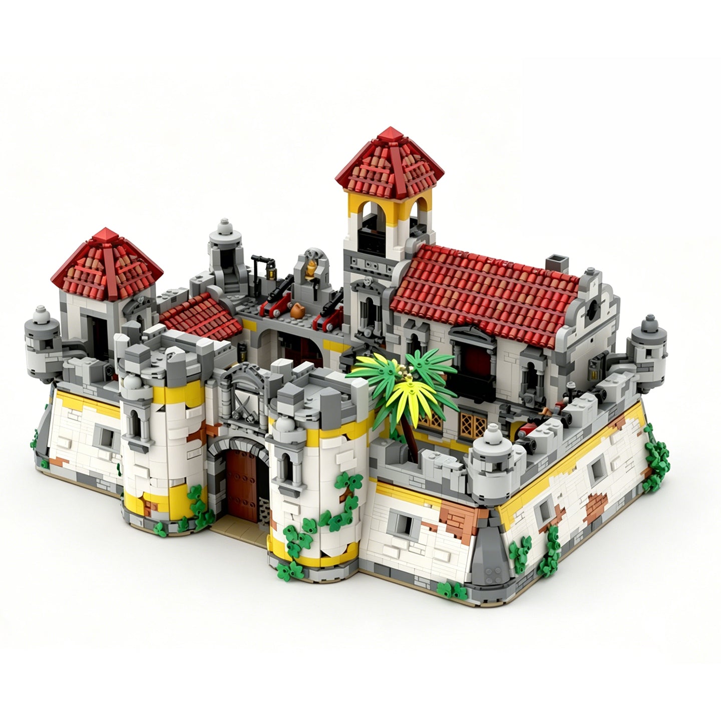 Fort Broadbrick Grand Edition Full Module Fortress Building Blocks Set | 100% Lego-Compatible