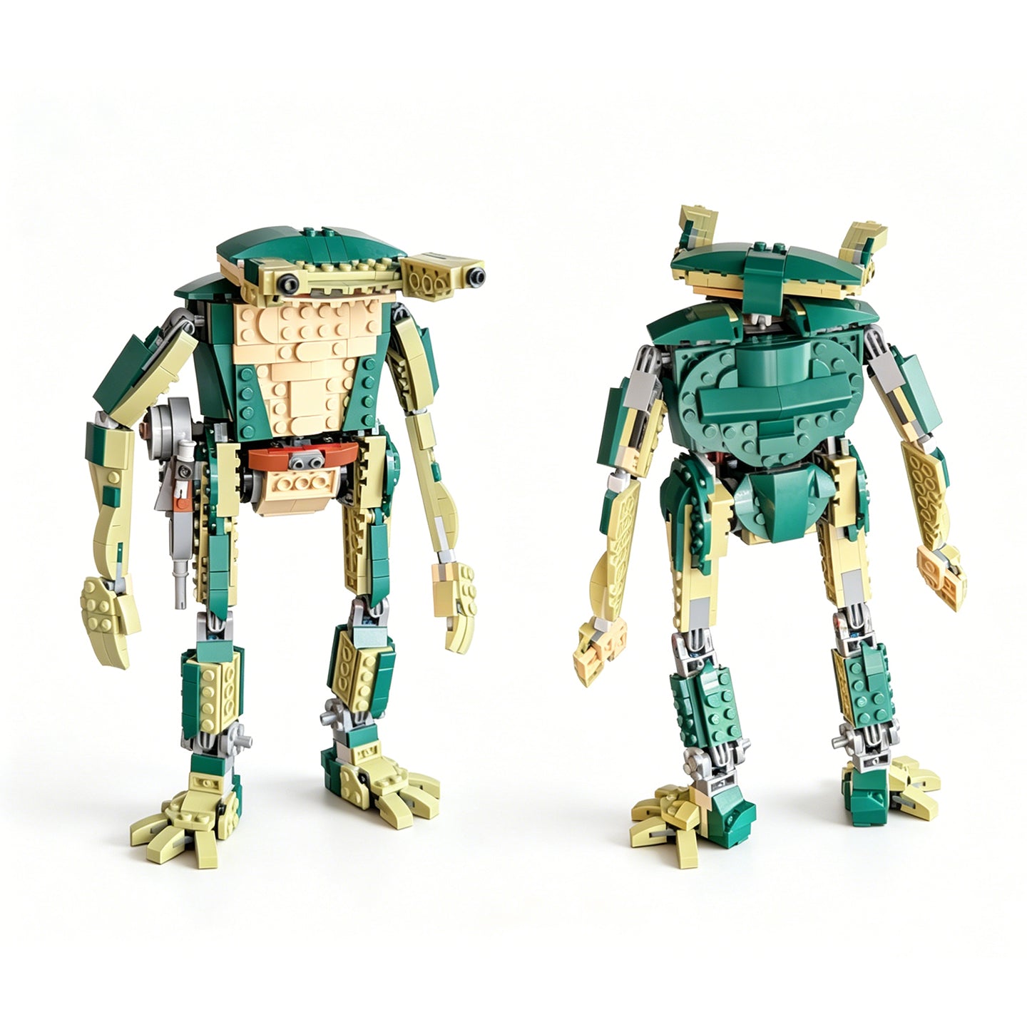 Teenage Mutant Ninja Turtle Mech Building Blocks | Highly Posable Action Figure Toy for Adults & Kids