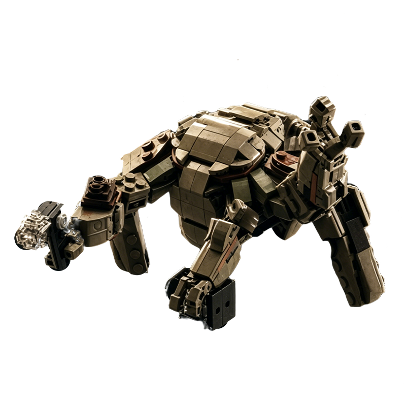 Scary Space Monster 2-in-1 Building Blocks Set - Lego Compatible Alien Toy