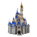 Ultimate Cinderella Castle V2 Building Set | 9573 PCS | Fully Compatible with LEGO 43222 Disney Castle | Upgraded Modification for Adults and Collectors