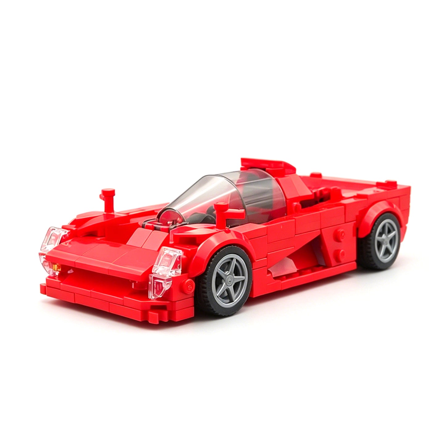 Lego-Compatible Yamaha OX99-11 Classic Sports Car Building Blocks Set, 377 PCS Collectible Race Car Model Kit
