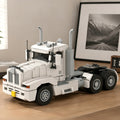 1875PCS Semi Truck Building Set, Original MOC Classic Heavy Duty Semi Truck Brick Model, Lego-Compatible Collectible Display Building Kit for Adults & Kids Ages 8+